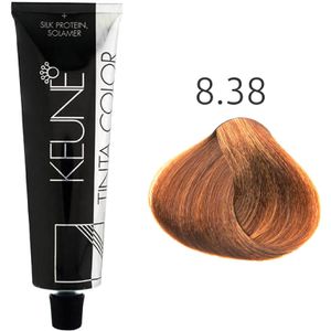Keune Tinta Color 8.38 Light Hazel-Nut Blonde 60ml