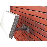 STRONG - SA62 - Platte Antenne - Wit - Geïntegreerde LNB - Voor 2 Deelnemers