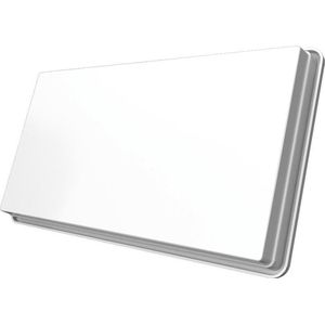 STRONG - SA62 - Platte Antenne - Wit - Geïntegreerde LNB - Voor 2 Deelnemers