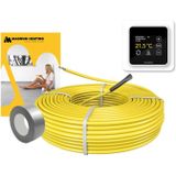 MAGNUM Cable - Set 194,1 m¹ / 3300 Watt, Elektrische Vloerverwarming / MRC-inbouwthermostaat | Wit