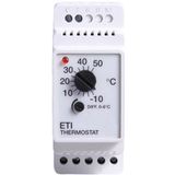 Magnum eti 1551 rail thermostaat 10 plus 50 c. 10a 230v 891551