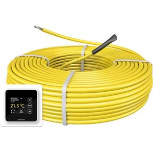 MAGNUM Cable - Set 170,6 m¹ / 2900 Watt, Elektrische Vloerverwarming / MRC-inbouwthermostaat | Wit