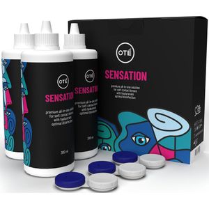 Oté Sensation All-in-one value pack (3 x 300 ml) lenzenvloeistof