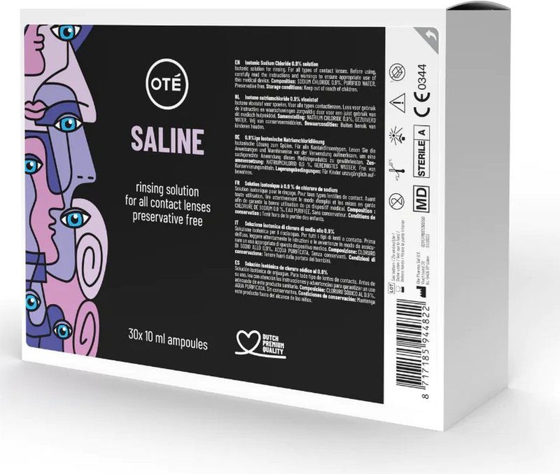 Oté - Saline - Oogverzorging - Vloeistof - Conserveringsmiddelvrij