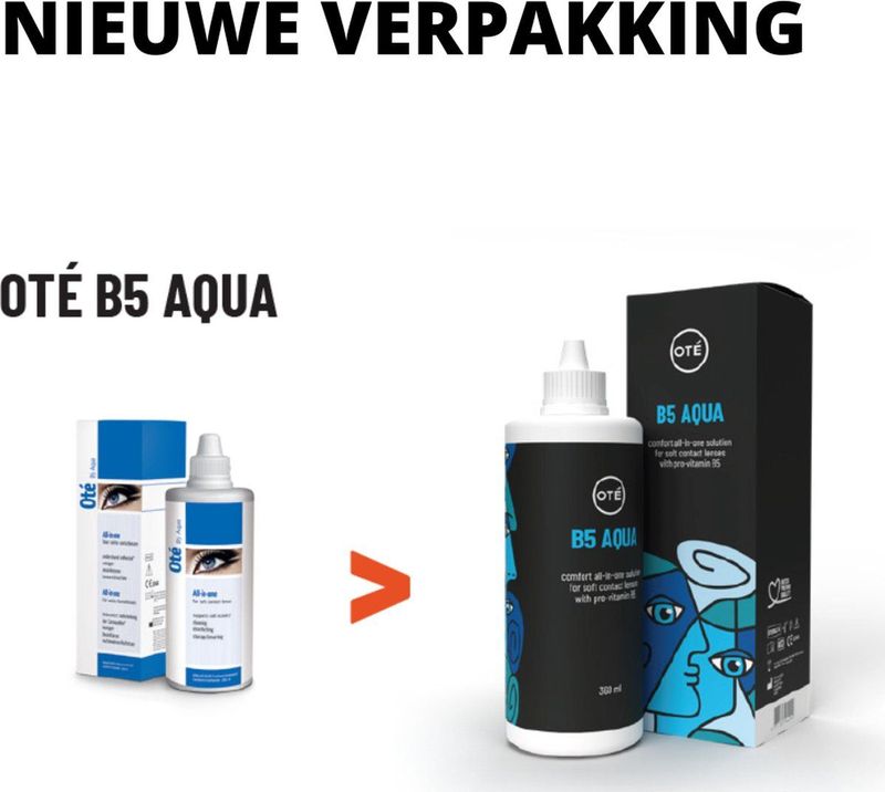 Oté B5 Aqua [1x 360ml] - lenzenvloeistof