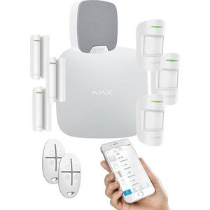 Ajax Set 1 Alarmsysteem - Wit - Draadloze Communicatie