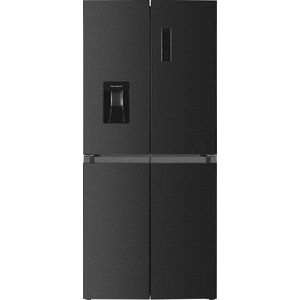 Frilec BONNMD460-WS-150-040CDI - Amerikaanse Koelkast - 4 deuren - Waterdispenser - 5 Jaar Garantie - C Label - 419 Liter