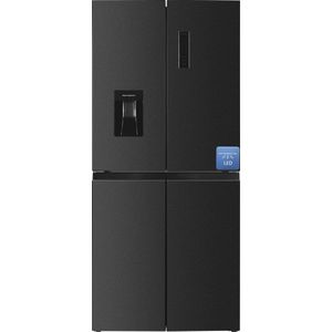 Frilec BONN-MD458-WS-040DDI - Amerikaanse koelkast - No-Frost - 5 Jaar Garantie - Dark Inox - 419 liter
