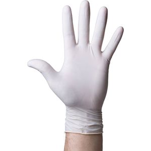 Romed Latex handschoen niet steriel poedervrij M 100st