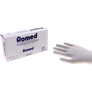 Romed Vinyl handschoen niet steriel gepoederd M 100st