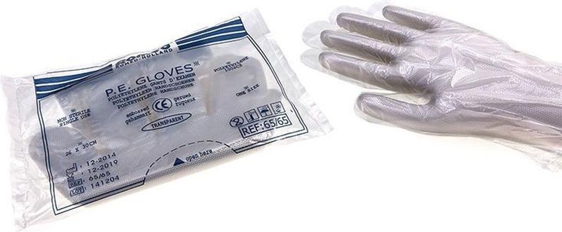 Romed - Onderzoekshandschoenen - Transparant - Polyester - 100ST