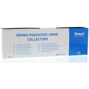 Romed pediatrische urinezakken 100 stuks Romed - Transparant - Polyethyleen - Speciaal geschikt voor kinderen