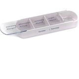 Romed - Medicatie Dispenser - Wit - Pillendoosje - 7 Dagen