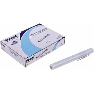 Romed penlight 6 stuks Romed - Wit - Kunststof - Voor het checken van de pupil reflex