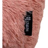 District 70 FUZZ - Hondenmand Comfortabel en Zacht Pluche - Maat: Small, Kleur: Oud Roze