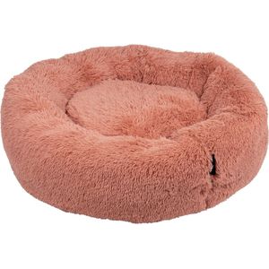 District 70 FUZZ - Hondenmand Comfortabel en Zacht Pluche - Maat: Extra Large, Kleur: Oud Roze
