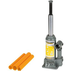 Winntec - PotKrik - 2 ton - Gietijzer - Verchroomde Plunjers