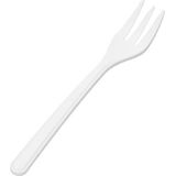 Circulware - Snackvorkjes - Wit - PP 13 cm - Herbruikbaar