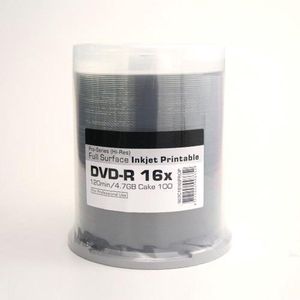 Ritek - DVD-R 16x - White Printable - 120min / 4,7GB - 100 Stuks