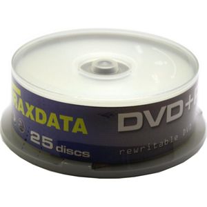 Traxdata DVD+RW 4,7GB 8x Cake25