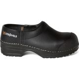 Strövels Andreas - Schoenklompen - Zwart - Leer - SB - Stevige Instapklomp