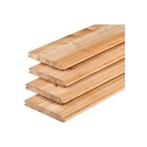 Dakplank, afm.  1,6,x,11,0 cm, lengte 400 cm, douglas