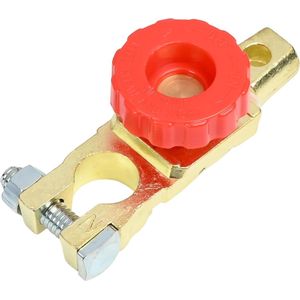 Dragon-Tools Accuklem met stroomonderbreker - 17,5 mm - Geschikt voor 6V, 12V en 24V - Anti-diefstal en lekpreventie