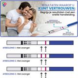 Sensitest - Zwangerschapstest Dipstick - 3 stuks - 25 mIU/ml - Test vanaf 4 dagen vóór menstruatie - Uitslag in 5 minuten