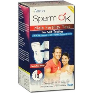 Sperm OK - Vruchtbaarheidstest - Voor Mannen - Eenvoudig Thuis Uit Te Voeren