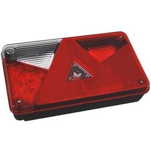 Achterlicht Aspöck Multipoint V links 8 PIN's bajonet - Achterlicht aanhangwagen, caravan en trailer - Aanhanger verlichting - Aspock