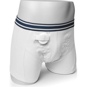 Rodger - Plaswekkerbroekje - Wit - Jongens