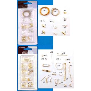 2 Stuks Basis-sets met Sieraden Onderdelen en Sluitingen