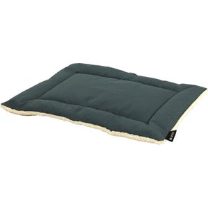 Wooff Bench Mat Teddy Agavegroen - Hondenbenchkussen - 75x48 cm