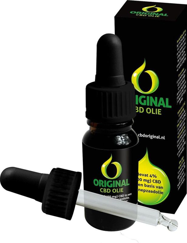 Original CBD Olie - 10ml - 4% CBD - Full Spectrum - Duurzame CO2 Methode