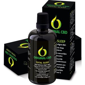 CBD Total Sleep - Kruidenpreparaat - Alcoholische Extracten - 45 Druppels