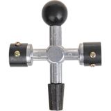 ProPlus - Accupoolreiniger - Zilver - Hoogwaardig Staal