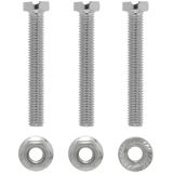 ProPlus - Schroevenset voor Stekkerdoos - 6-delig - M8 x 34 mm - Hoogwaardig Materiaal