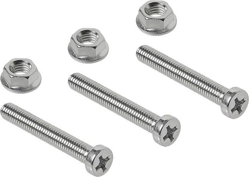 ProPlus - Schroevenset voor Stekkerdoos - 6-delig - M8 x 34 mm - Hoogwaardig Materiaal