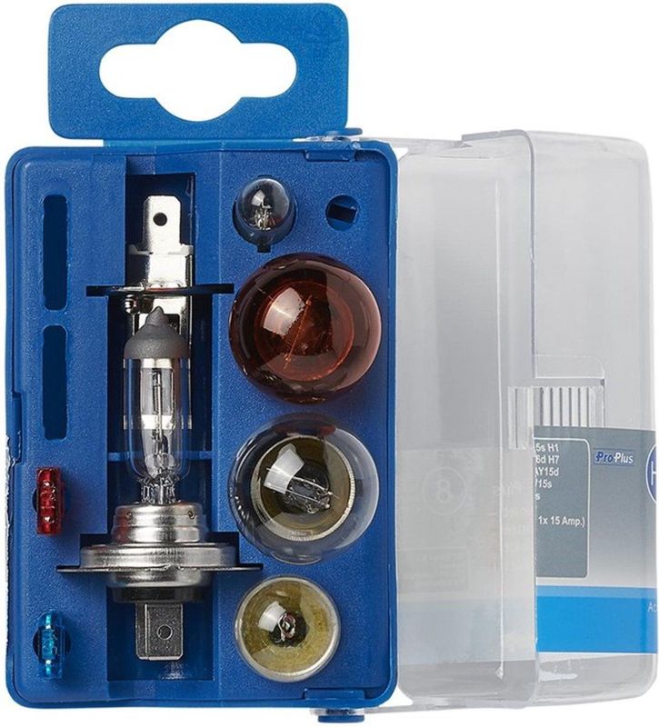 ProPlus - Complete Autolampenset - H7 & H1 - 8-delig - Inclusief Zekeringen