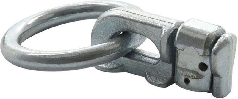 ProPlus Dubbele stud fitting voor bindrail - Ø 45 mm ring - 62 x 27 x 18,5 mm