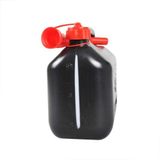 Jerrycan - Benzine - Kunststof - 5 Liter - Met flexibele tuit + anti overloop trechter