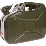 ProPlus - Jerrycan - 10 Liter - Groen - Metalen - UN- en TÜV/GS-gekeurd