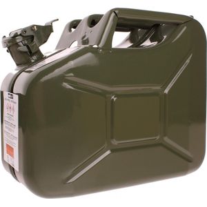 ProPlus - Jerrycan - 10 Liter - Groen - Metalen - UN- en TÜV/GS-gekeurd