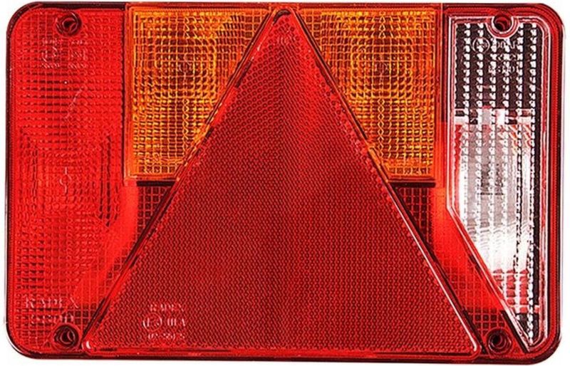 Pro Plus Achterlicht Aanhangwagen - Caravan - 6 Functies - 218 x 140 mm - Rechts