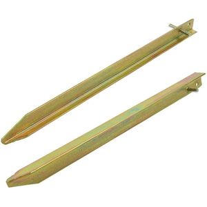 ProPlus Tentharingen - Metaal - 40 cm - Set van 2