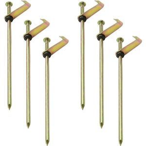 Pro Plus Rotspen met Haak- Metaal - 21 cm - 6 Stuks