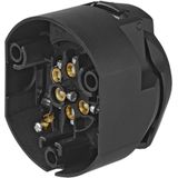 ProPlus - Stekkerdoos - 7 1 Polig - PVC - Zwart