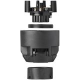 ProPlus - Stekkerdoos - 7 1 Polig - PVC - Zwart