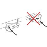 Pro Plus Breekkabel met Ring - Lengte 1 meter