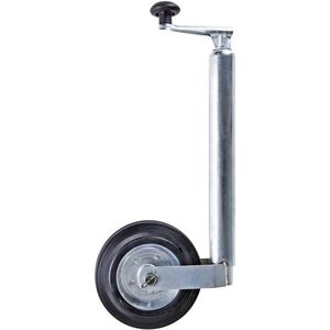 ProPlus - Opklapbaar Neuswiel - Metalen Velg - Rubberband 200 x 50 mm - Ø 48 mm